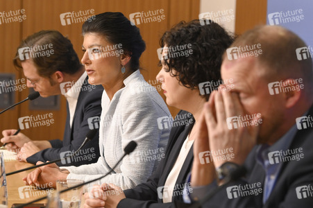 Pressekonferenz des BSW zur Europawahl in Berlin