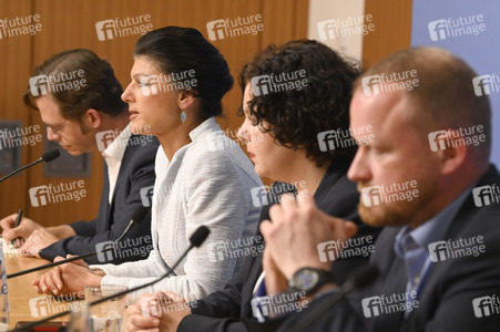 Pressekonferenz des BSW zur Europawahl in Berlin