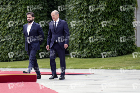 Empfang des Präsidenten von Chile in Berlin