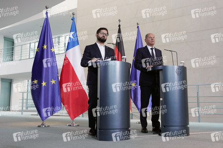 Empfang des Präsidenten von Chile in Berlin