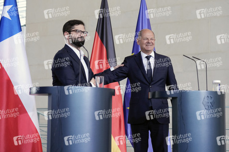 Empfang des Präsidenten von Chile in Berlin