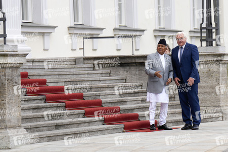 Begrüßung des Präsidenten von Nepal in Berlin