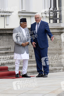 Begrüßung des Präsidenten von Nepal in Berlin