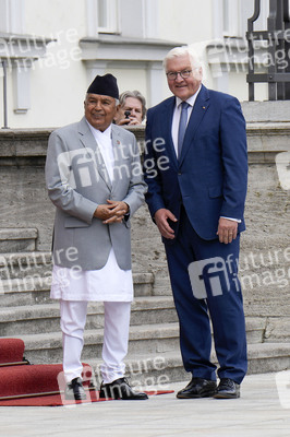 Begrüßung des Präsidenten von Nepal in Berlin