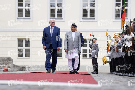 Begrüßung des Präsidenten von Nepal in Berlin