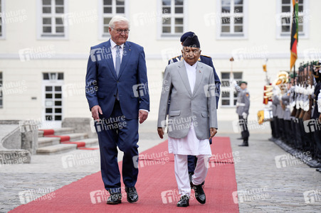 Begrüßung des Präsidenten von Nepal in Berlin