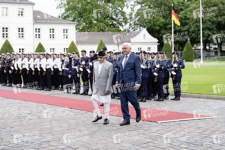 Begrüßung des Präsidenten von Nepal in Berlin