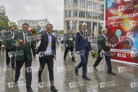 Schützenausmarsch zum Schützenfest 2024 in Hannover