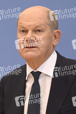 Bundespressekonferenz Bundeshaushalt 2025 in Berlin