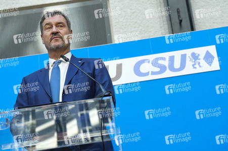 Pressekonferenz zur Kanzlerkandidatur der Union in Berlin