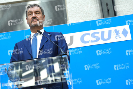 Pressekonferenz zur Kanzlerkandidatur der Union in Berlin