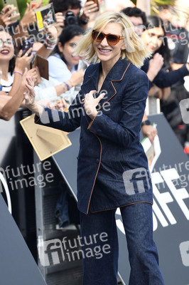 Ankunft von Cate Blanchett auf dem San Sebastian International Film Festival 2024