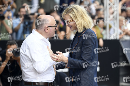 Ankunft von Cate Blanchett auf dem San Sebastian International Film Festival 2024