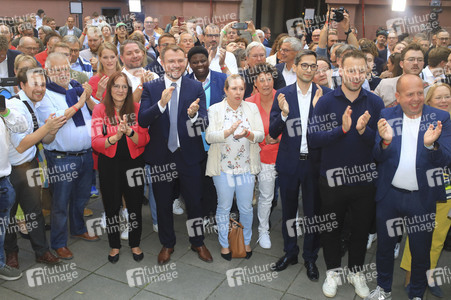 Wahlparty der SPD nach der Landtagswahl 2024 in Brandenburg