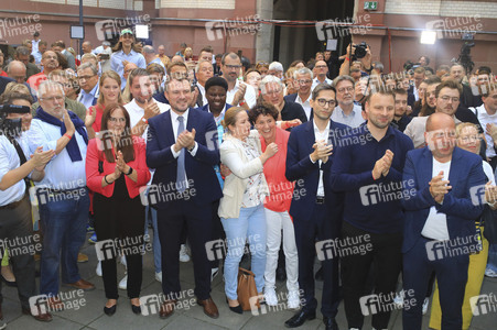 Wahlparty der SPD nach der Landtagswahl 2024 in Brandenburg