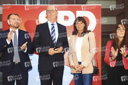 Wahlparty der SPD nach der Landtagswahl 2024 in Brandenburg