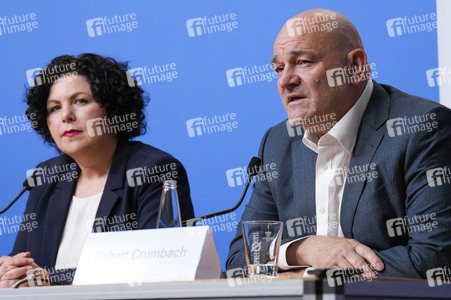 Pressekonferenz des BSW zur Landtagswahl in Brandenburg