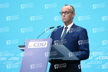 Pressekonferenz der CDU zur Landtagswahl in Brandenburg