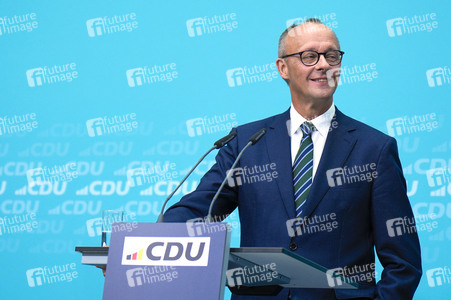 Pressekonferenz der CDU zur Landtagswahl in Brandenburg