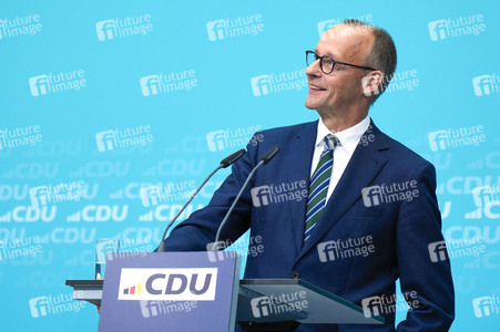 Pressekonferenz der CDU zur Landtagswahl in Brandenburg