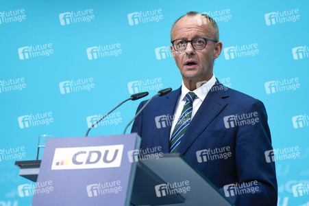 Pressekonferenz der CDU zur Landtagswahl in Brandenburg