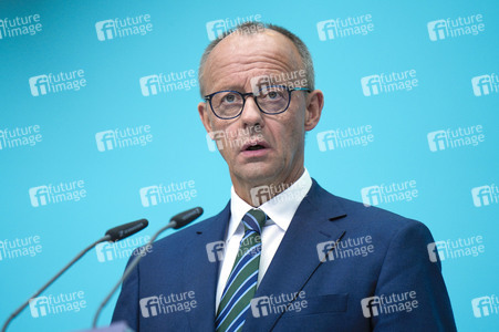 Pressekonferenz der CDU zur Landtagswahl in Brandenburg