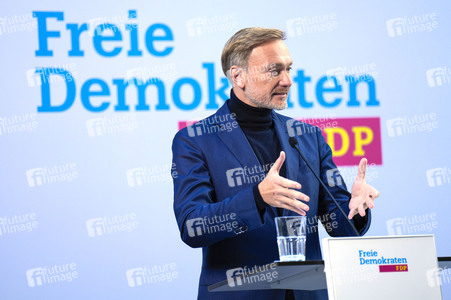 Pressekonferenz der FDP zur Landtagswahl in Brandenburg