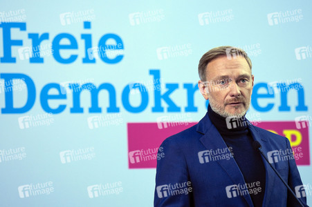 Pressekonferenz der FDP zur Landtagswahl in Brandenburg