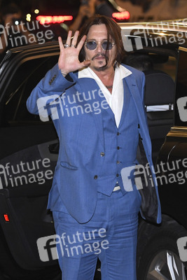 Ankunft von Johnny Depp auf dem San Sebastian International Film Festival 2024