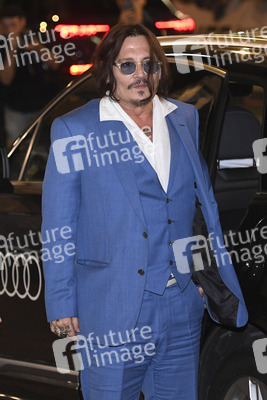 Ankunft von Johnny Depp auf dem San Sebastian International Film Festival 2024