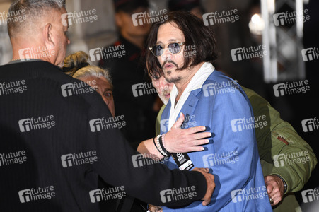 Ankunft von Johnny Depp auf dem San Sebastian International Film Festival 2024