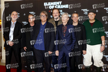 Filmpremiere 'Element of Crime in Wenn es dunkel und kalt wird in Berlin' in Berlin