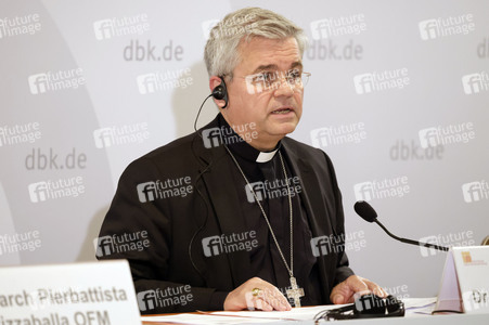 Pressegespräch bei der Herbst-Vollversammlung der Deutschen Bischofskonferenz in Fulda