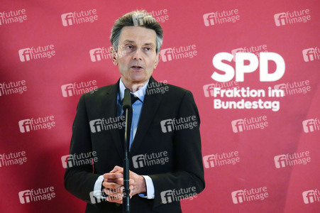 Fraktionssitzung der SPD-Bundestagsfraktion in Berlin