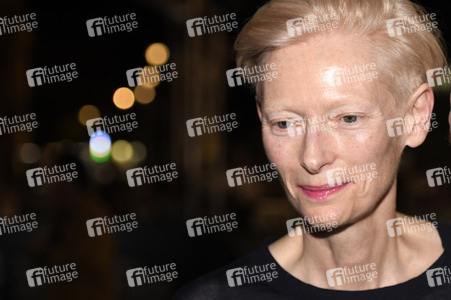 Ankunft von Tilda Swinton auf dem San Sebastian International Film Festival 2024