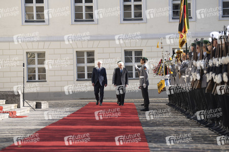 Begrüßung des Präsidenten von Italien in Berlin