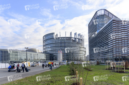 Das Europäische Parlament in Straßburg