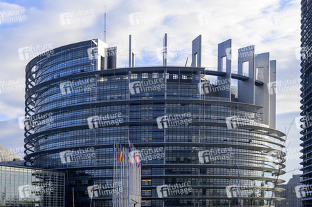 Das Europäische Parlament in Straßburg