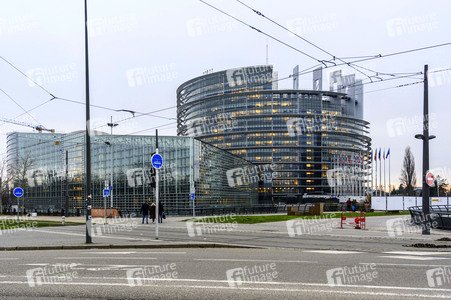 Das Europäische Parlament in Straßburg