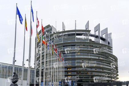 Das Europäische Parlament in Straßburg