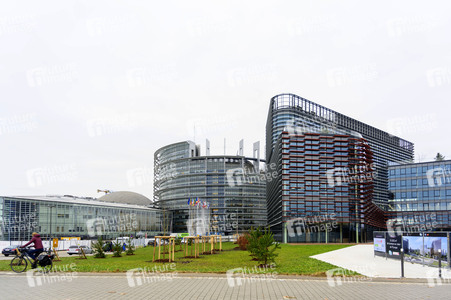 Das Europäische Parlament in Straßburg