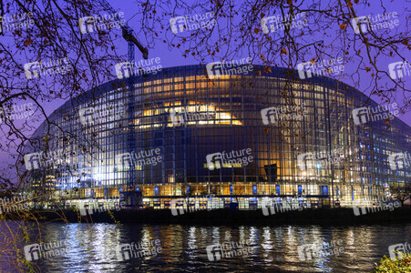 Das Europäische Parlament in Straßburg