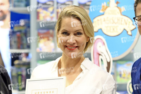 Judith Rakers auf der Frankfurter Buchmesse 2024