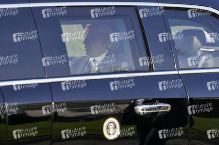 Begrüßung des amerikanischen Präsidenten Joe Biden im Schloss Bellevue in Berlin