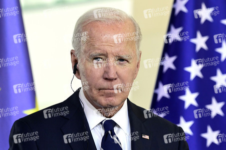 Empfang des amerikanischen Präsidenten Joe Biden im Bundeskanzleramt in Berlin