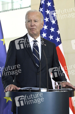 Empfang des amerikanischen Präsidenten Joe Biden im Bundeskanzleramt in Berlin