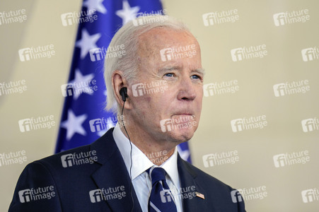 Empfang des amerikanischen Präsidenten Joe Biden im Bundeskanzleramt in Berlin