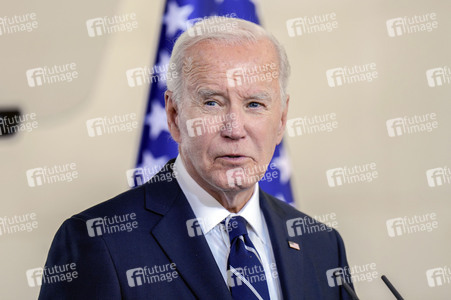 Empfang des amerikanischen Präsidenten Joe Biden im Bundeskanzleramt in Berlin