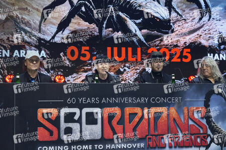 Medientermin mit den Scorpions in Hannover