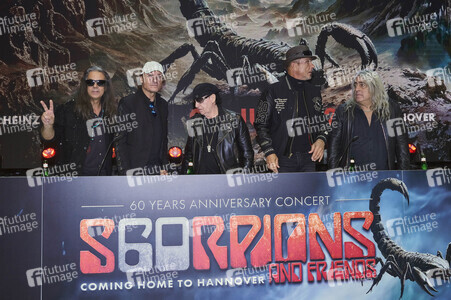 Medientermin mit den Scorpions in Hannover